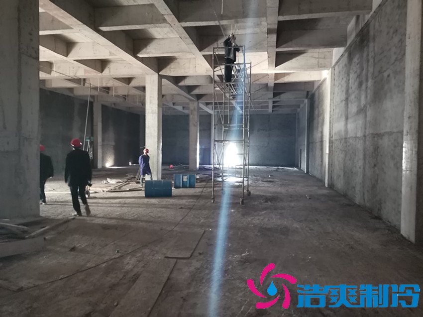 農產品物流園萍鄉11000㎡低溫冷藏冷凍庫新工程案例 施工圖片